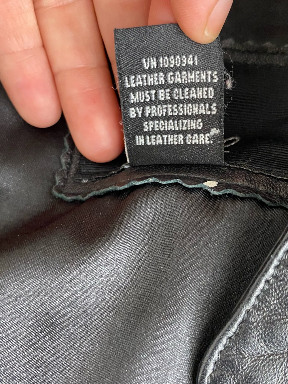 💯 Leather Button-Front Jacket - Picture 14 of 15